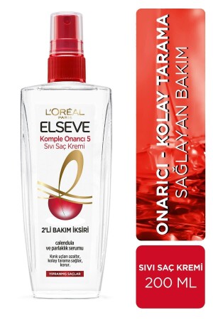 L'Oréal Paris Elseve Komple Onarıcı 5 Sıvı Saç Kremi 200 ml - 1