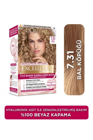 L'Oréal Paris Excellence Creme Saç Boyası - 7.31 Bal Köpüğü - 1