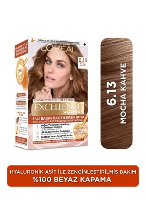 L'oréal Paris Excellence Intense 6.13 Mocha Kahve Saç Boyası - 2