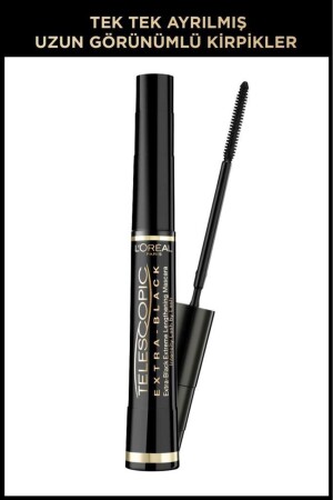 L'oréal Paris Telescopic Carbon Black Maskara - Siyah - 2