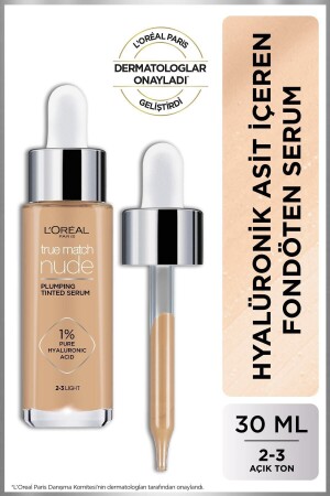 L'oréal Paris True Match Nude Foundation Serum 2-3 Light - 3