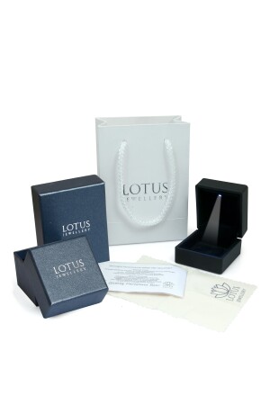 Lotus Çiçeği Kolye - 925 Ayar Gümüş Kolye LRK-02 - 9