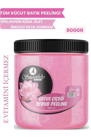 Lotus Çiçeği Özlü Canlandırıcı & Yumuşatıcı El Ayak Ve Vücut Bakım Peelingi 800gr - 8