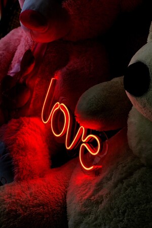 - Love - Led dekorative Wandbeleuchtung Neon Graffiti Magic Led Messages - Neongraph DEC010033 - 2