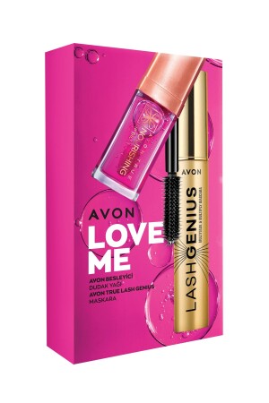 Love Me Nourishing Dudak Yağı Blossom ve Genius Maskara Hediye Paketi - 1