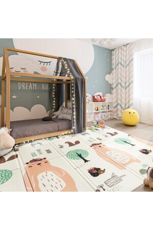 Lovely Jungle faltbare Spielmatte Spielmatte 180 x 200 x 1,5 cm mat16 - 2