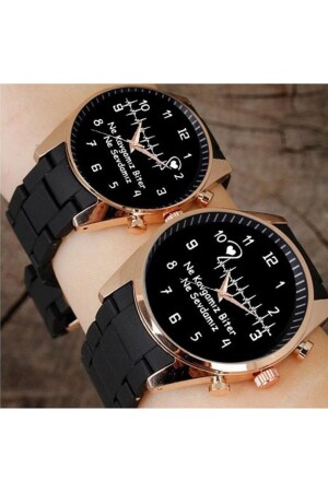 Lover's Watch Herren-Paar-Armbanduhren Schwarz Valentinstagsgeschenk STBTK8275287687654679U678765 - 1