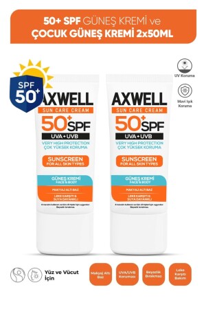 LSF 50+ 2er-Pack Opportunity Set Feuchtigkeitsspendende Anti-Makel-Sonnencreme mit hohem Schutzfaktor 50 ml - 1