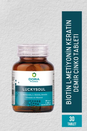 LUCKYSOUL Biotin Keratin 30 Tablet - 3