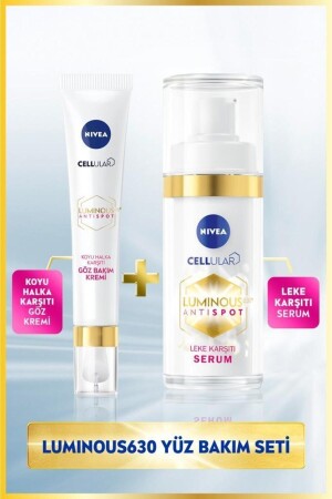 Luminous630 Anti-Blemish Serum 30 ml und Luminous630 Anti-Dark Circle Eye Cream 15 ml SET. NVE. 844 - 3