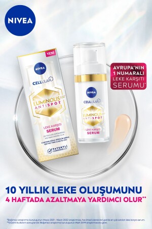 Luminous630 Leke Karşıtı Cilt Bakım Seti-Gündüz Yüz Kremi SPF50-Gece Kremi-Cilt Serumu 30ml-Göz Krem - 4