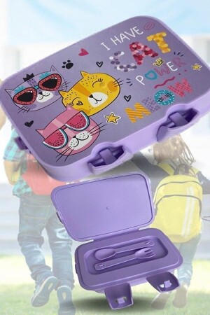 Lunchbox mit 4 Fächern – Frischhaltedose – Lunchtasche MSTR666752 - 2