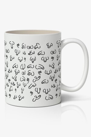 Lustige Kaffeetasse mit Dick-Penis-Aufdruck – lustiges Geschenk für Liebhaber oder Freund - 2