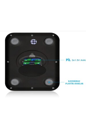 Lux Digitale Küchenwaage, 5 kg, Edelstahl, Küchenwaage mit Batterie, Geschenk - 7