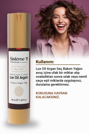 Lux Oil Argan Haarpflegeöl 50 ml - 2