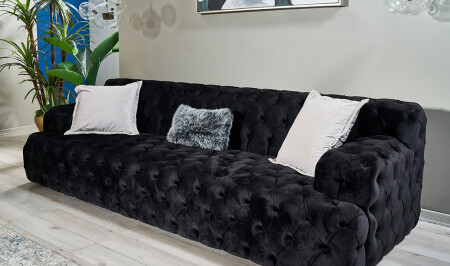 Luxuriöses, luxuriöses Viersitzer-Sofa - 4