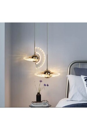 Luxury Modern Crystal Sarkıt Led Avize Gold Sarı burenze1026 - 7