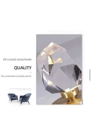 Luxury Modern Kristal Taş Led Avize Diamond Krom Ledli Avize burenze666 - 5