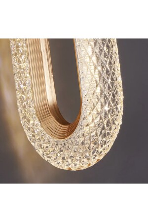 Luxury Modern Üçlü Sarkıt Led Avize Gold Sarı Kademeli 3 Renk Burenze1142 - 8