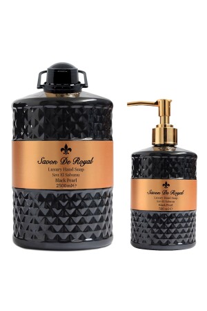 Luxury Vegan Sıvı Sabun Black Pearl 2500 Ml & 500 Ml 9019111129002 - 4