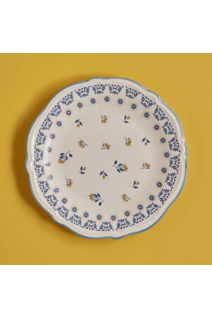 Mabel Stoneware 24 Parça 6 Kişilik Yemek Takımı Mavi 17336 - 9