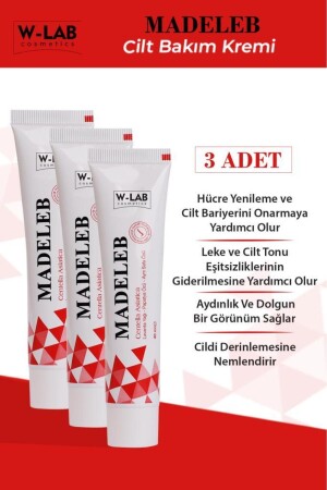 W-lab Madeleb 3 Lü Krem Set W-Lab Kozmetik Madeleb 3 Adet - 4