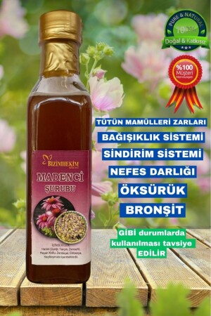 Madenci Şurubu 250ml Vitamin Destek 8 Bitki Özlü - 2