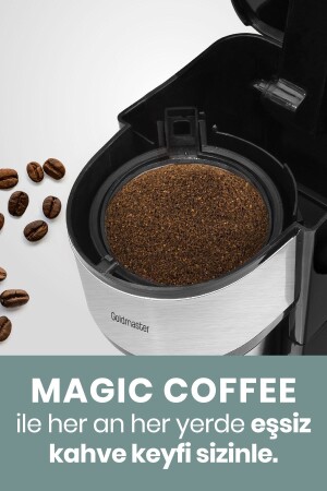 Magic Coffee Persönliche Filterkaffeemaschine mit Thermobecher In-6310 IN-6310 - 8