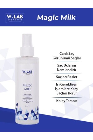 Magic Milk Proteinli Saç Bakım Sütü 200 ml - 3