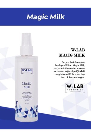 Magic Milk Proteinli Saç Bakım Sütü 200 ml - 4