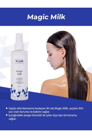 Magic Milk Proteinli Saç Bakım Sütü 200 ml - 5