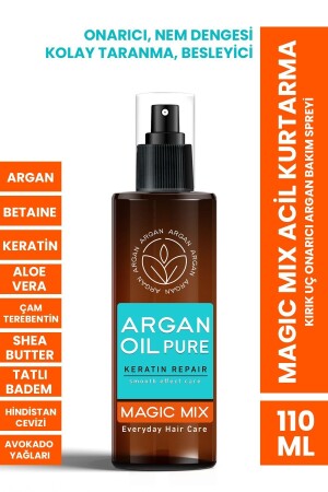 Magic Mix Acil Kurtarma Kırık Uç Onarıcı Argan Bakım Spreyi 110 ml - 2