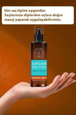 Magic Mix Acil Kurtarma Kırık Uç Onarıcı Argan Bakım Spreyi 110 ml - 7