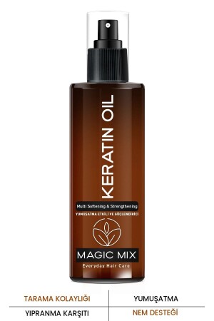 Magıc Mıx Aşırı Yıpranmış Saçlar Için Keratin Yağı 110 ml - 1