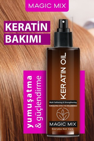 Magıc Mıx Aşırı Yıpranmış Saçlar Için Keratin Yağı 110 ml - 5