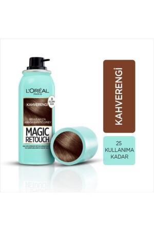 Magic Retouch Beyaz Saçlar Için Kapatıcı Kahverengi Saç Spreyi 75 Ml - 2