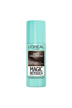 Magic Retouch Beyaz Saçlar için Kapatıcı Koyu Kahverengi Saç Spreyi 75 ml - 3