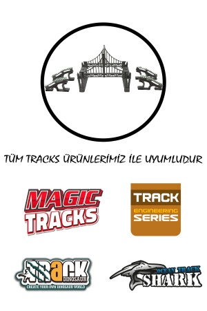 Magic Tracks Aksesuarları Köprü- Taş Tünel- Taş Top Tüm Tracks Ürünleri İçin Geçerlidir - 7