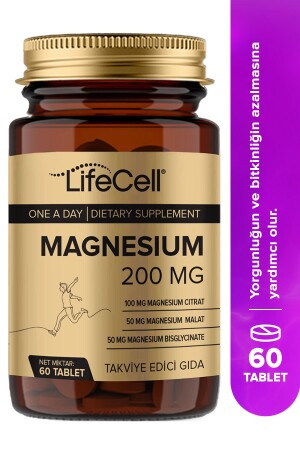 Magnesium 200 mg (MAGNESIUM COMPLEX BISGLICINAT – MALAT – CITRAT) Nahrungsergänzungsmittel - 2