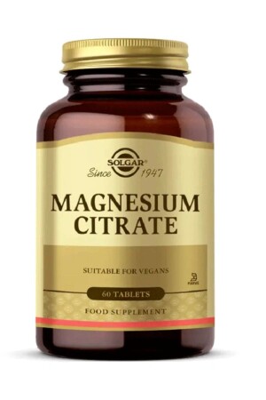 Magnesium Citrate 200 Mg 60 Tablet (MAGNEZYUM MAGNESYUM SİTRAT - 2