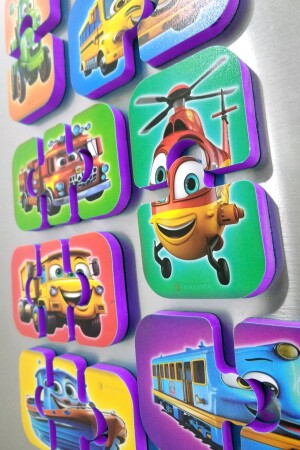 Magnet-Baby-Puzzle Fahrzeuge Magnet-Puzzle - 6