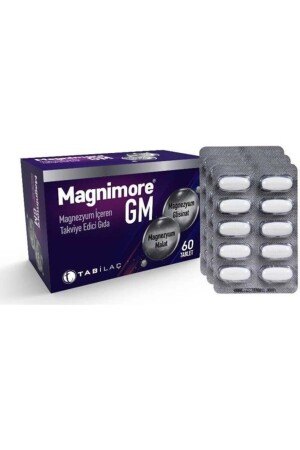 Magnimore Gm Magnezyum içeren Takviye Edici Gıda 8680133000676 - 1