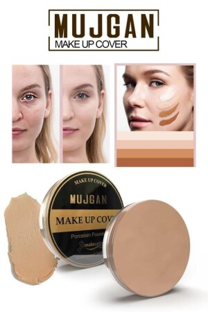 Make Up Cover Porselen Fondöten Kapatıcı 10 - 3