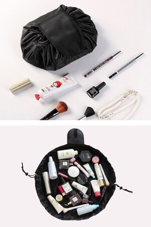 Make-up-Tasche mit Kordelzug – Make-up-Organizer-Tasche - 3