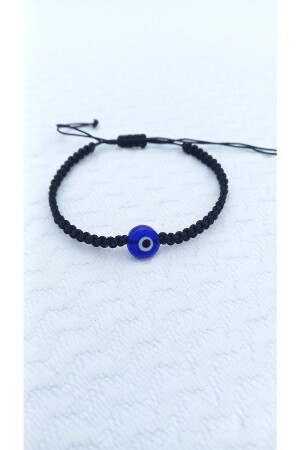 Makramee-Armband mit Evil-Eye-Perlen - 4