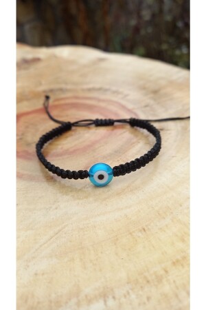 Makramee-Armband mit Evil-Eye-Perlen - 3