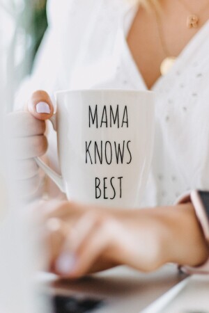 Mama Knows Best Porselen Anne Kupası - 330 Cc MUG004-MKB - 5