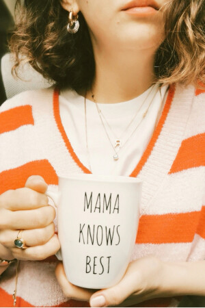 Mama Knows Best Porselen Anne Kupası - 330 Cc MUG004-MKB - 8