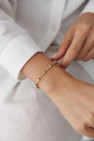 Mariner-Armband aus 14 Karat Gold - 4