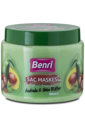 Marke: Haarmaske Sheabutter & Avocado 500 ml Kategorie: Haarmaske - 2